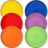 vancasso Bonita 8.5 inch Salad Plates, Ceramic Small Dinner Plates Set, Dessert Plates Set of 6, Microwave,Oven and Dishwasher Safe, Blue(Colored)