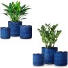 vancasso Ceramic Plant Pots, 6 Piece Planters for Indoor Plants, 4.25+5.25+6.25 Inch Flower Pots with Drainage