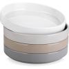vancasso Pasta Bowls, Ceramic Salad Bowls of 4, 34 oz Large Wide Serving Bowls for Kitchen and Eating, Dishwasher & Microwave Safe Soup Bowls, Pasta Plates, Assorted Colors