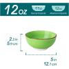 vancasso Bonita 12 Oz Small Bowls Set of 6, Ceramic Mini Dessert & Dipping Dishes, 5″ Kids Bowls for Dip and Snacks, Dishwasher & Microwave Safe, Blue(Warm Color)