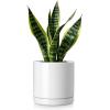 vancasso Ceramic Plant Pots, 4 Piece Planters for Indoor Plants, 4.25+5.25+6.25+6.25Inch