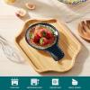 vancasso Ceramic Spoon Rest for Stove Top, 7.7 Inch Cooking Spoon Holder for Kitchen Counter Decor, Spoon Holder for Coffee Spoon Rest, Spoon Cradle, Spatula, Spoons or Tongs, Decorations, Blue(Blue)