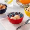 vancasso Cereal Bowls, Ceramic Soup Bowls Set of 6, 26 oz Colorful Bowls Set for Kitchen, Dishwasher & Microwave Safe- for Cereal, Soup, Oatmeal, Ice Cream, Salad, Pasta etc.(Bohemian Style)
