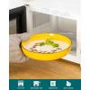 vancasso Pasta Bowls Set of 4, 46 oz Ceramic Salad Serving Bowls and Soup Bowls, Microwave Safe Pasta Plates, Large Shallow Kitchen Dishes, Bonita Series – Blue(Multicolor)