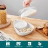 vancasso Starry Chip and Dip Bowl, Anti-Soggy Cereal Bowl, Soup and Sandwich Plate Combo, Breakfast Powls, Divided Snack Bowls, 2 Pack(White)(White)