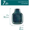 vancasso Stern Spoon Rest for Kitchen, Square Ceramic Spoon Holder for Stove Top, Heat Resistant Utensil Rest for Countertop, Dishwasher Safe, Kiln Blue, 2 Pack(Green)