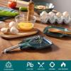 vancasso Stern Spoon Rest for Kitchen, Square Ceramic Spoon Holder for Stove Top, Heat Resistant Utensil Rest for Countertop, Dishwasher Safe, Kiln Green, 2 Pack(Green)
