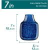 vancasso Stern Spoon Rest for Kitchen, Square Ceramic Spoon Holder for Stove Top, Heat Resistant Utensil Rest for Countertop, Dishwasher Safe, Kiln Green, 2 Pack(Blue)